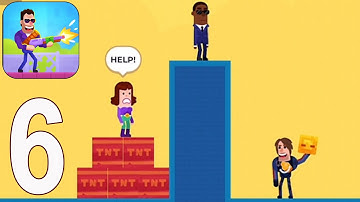 Hitmasters - Gameplay Walkthrough Part 6 - Toxic Mode Levels 1-15(iOS)