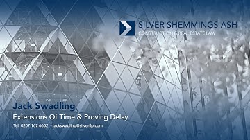 Extensions Of Time & Proving Delay