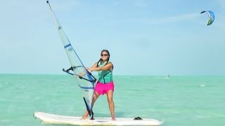 How to Windsurf - My First Time Windsurfing - Beginner Lesson in Turks and Caicos Islands How to Windsurf - My First Time Windsurfing - Beginner Lesson in Turks and Caicos Islands