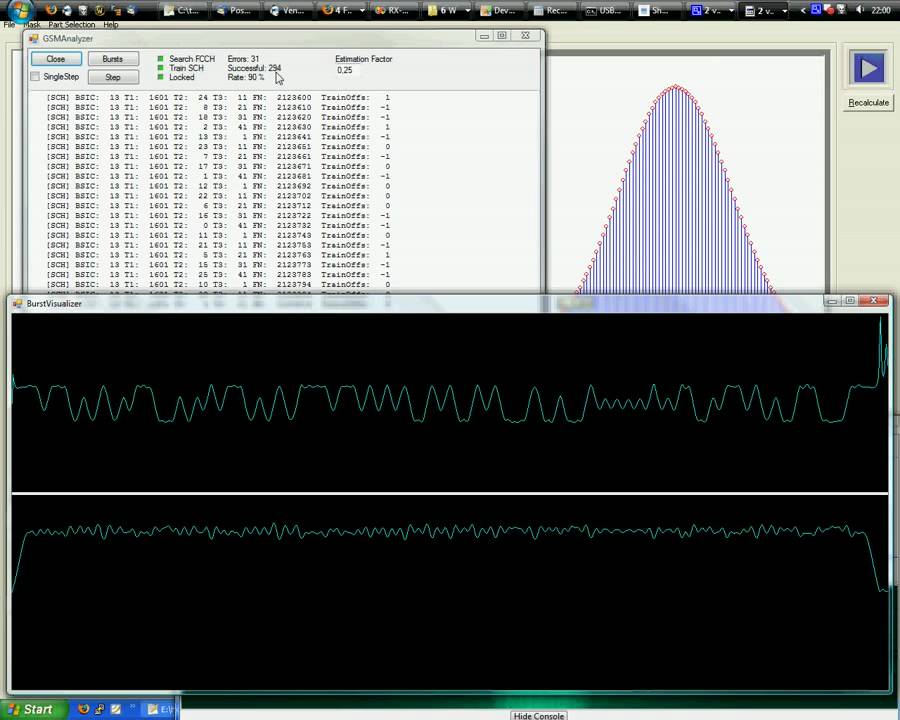 [USB-RX] Decoding GSM SCH Bursts II (with statistics and burst dump ...