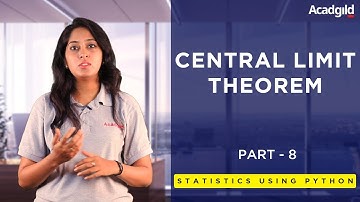 Statistics Using Python Tutorial Part 8 | Central Limit Theorem | Data Science Tutorial #8