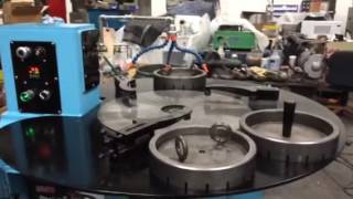 Lapmaster 24 open face lapping machine