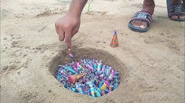 Andergrund Crackers Testing || एक साथ 1000 पटाखे टेस्ट 🤫 || with different reaction 