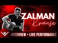 Zalman krause serenading girls interview  live performance  vrge media