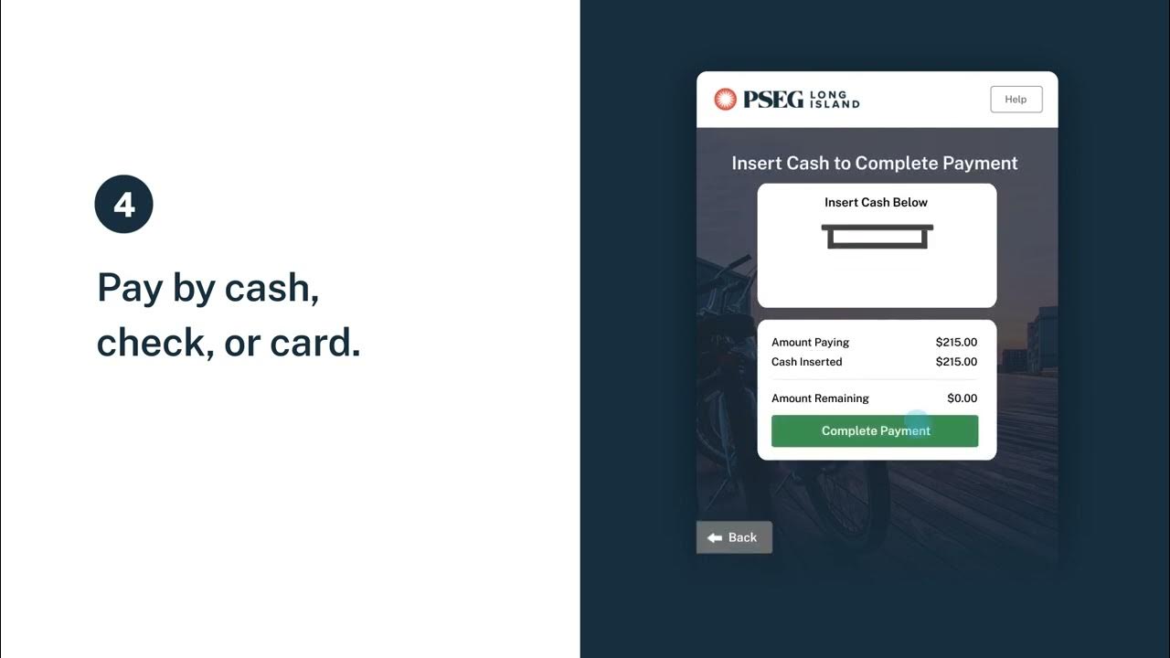 How to pay your PSEG Long Island bill on our kiosk. YouTube