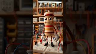Resistor Kya Hota Hai|Working of Resistor Explained in 60 Sec ⚡ #Shorts #resistance #circuitdesign