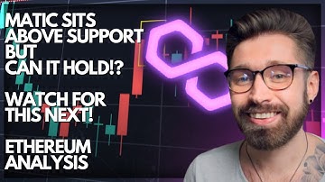 POLYGON PRICE PREDICTION 2022💎MATIC SITS ABOVE SUPPORT BUT CAN IT HOLD?👁ETHEREUM ANALYSIS - TARGETS