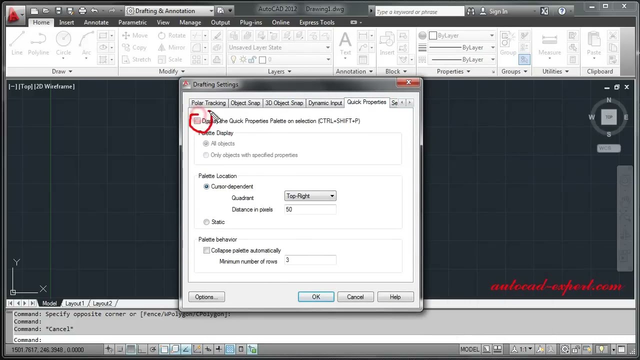 Autocad quick properties how to enable quick properties in autocad 