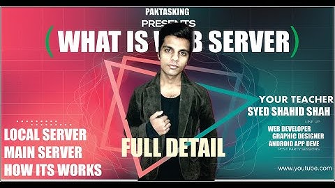 What is a Web Server | How Web Server Works |Website Designing course in Urdu|Lecture # 4|Paktasking