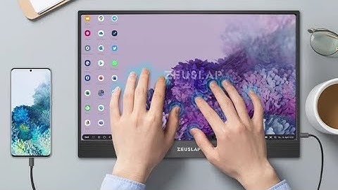 15.6inch touch panel portable monitor usb type c HDMl-compatible computer touch monitor