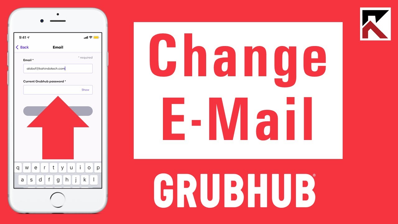 How To Change Your Email On Grubhub App