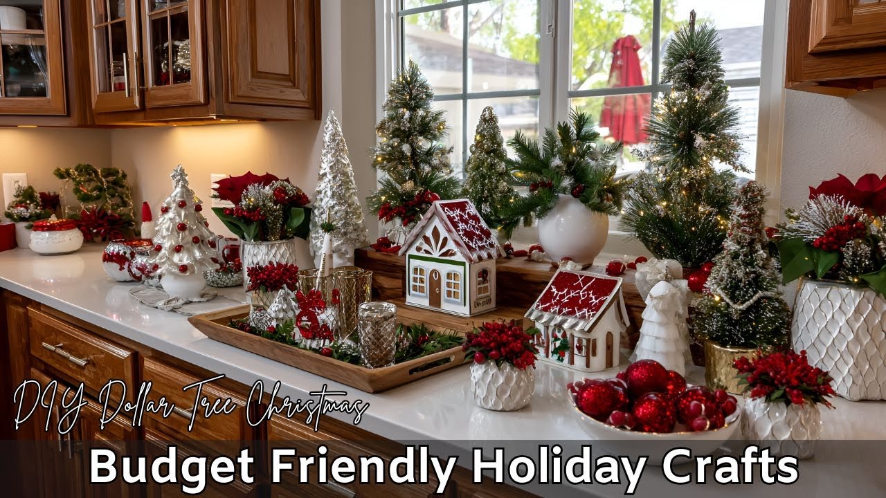 🎄 DIY Dollar Tree Christmas 2025-2026 | Budget Friendly Holiday Crafts ...