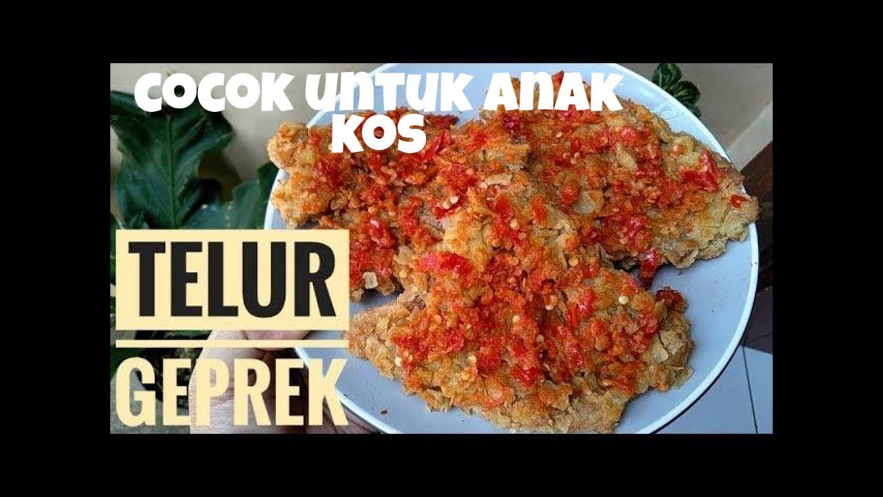 RESEP TELUR GEPREK VIRAL YouTube