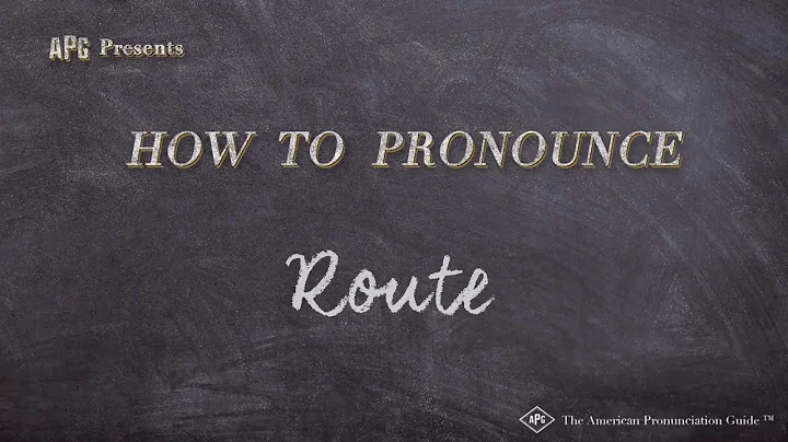 How to Pronounce Route (Real Life Examples!)