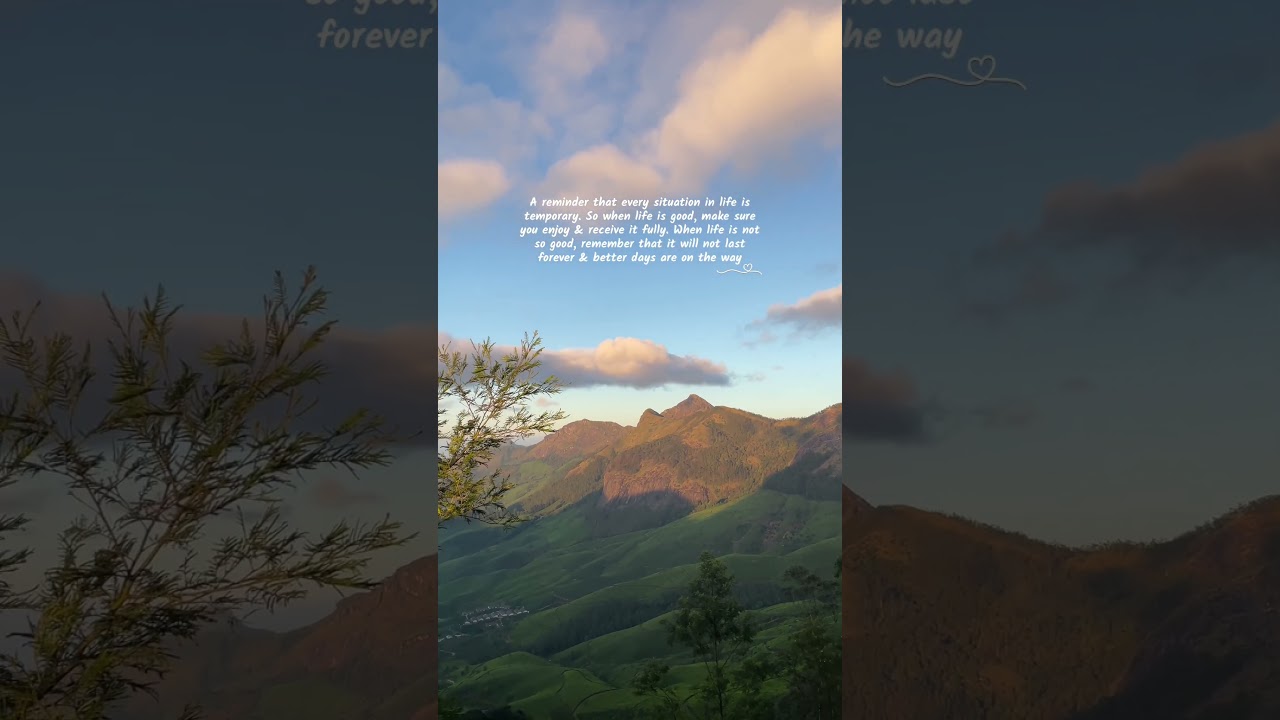 When Life Feels Heavy, Remember This ✨ Inspirational Quote on Hope & Life 