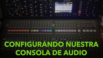 Como configuramos nuestra consola de audio Midas M32