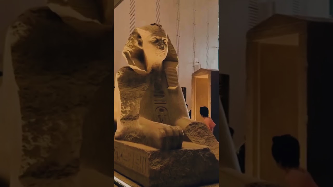 Check out the Grand Staircase of the Grand Egyptian museum.