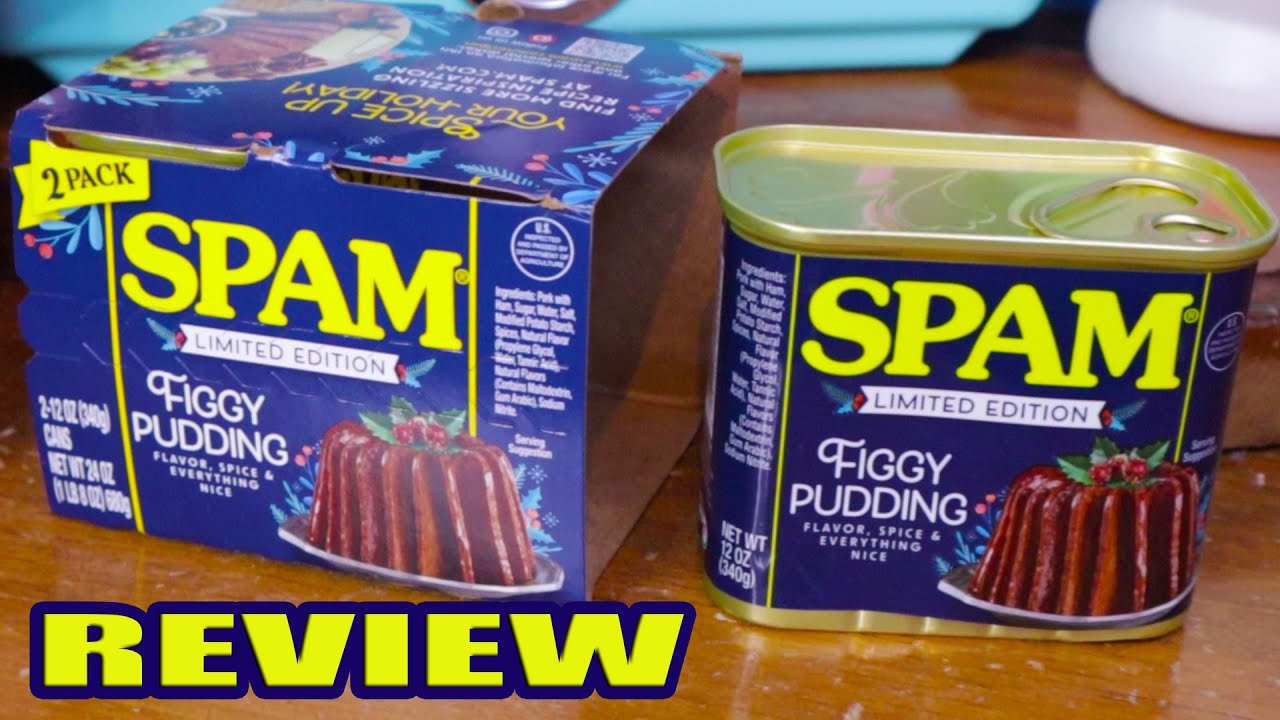 Limited Edition Figgy Pudding Spam – I tried it, so you don't have to