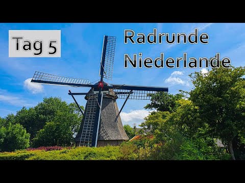 Radrunde Niederlande - Ronde van Nederland. Tag 5. Fahrradreise in Holland.