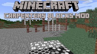 Minecraft Mod:Crie mais detalhes em suas construções!(Carpenters Blocks Mod)