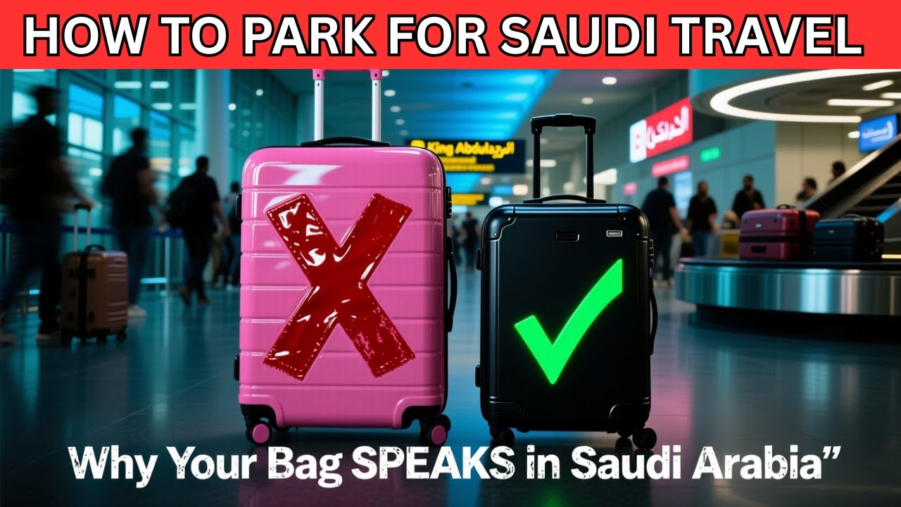 Airport luggage Packing in Saudi Arabia | Approved Types of Luggage on Saudi Airport 2025