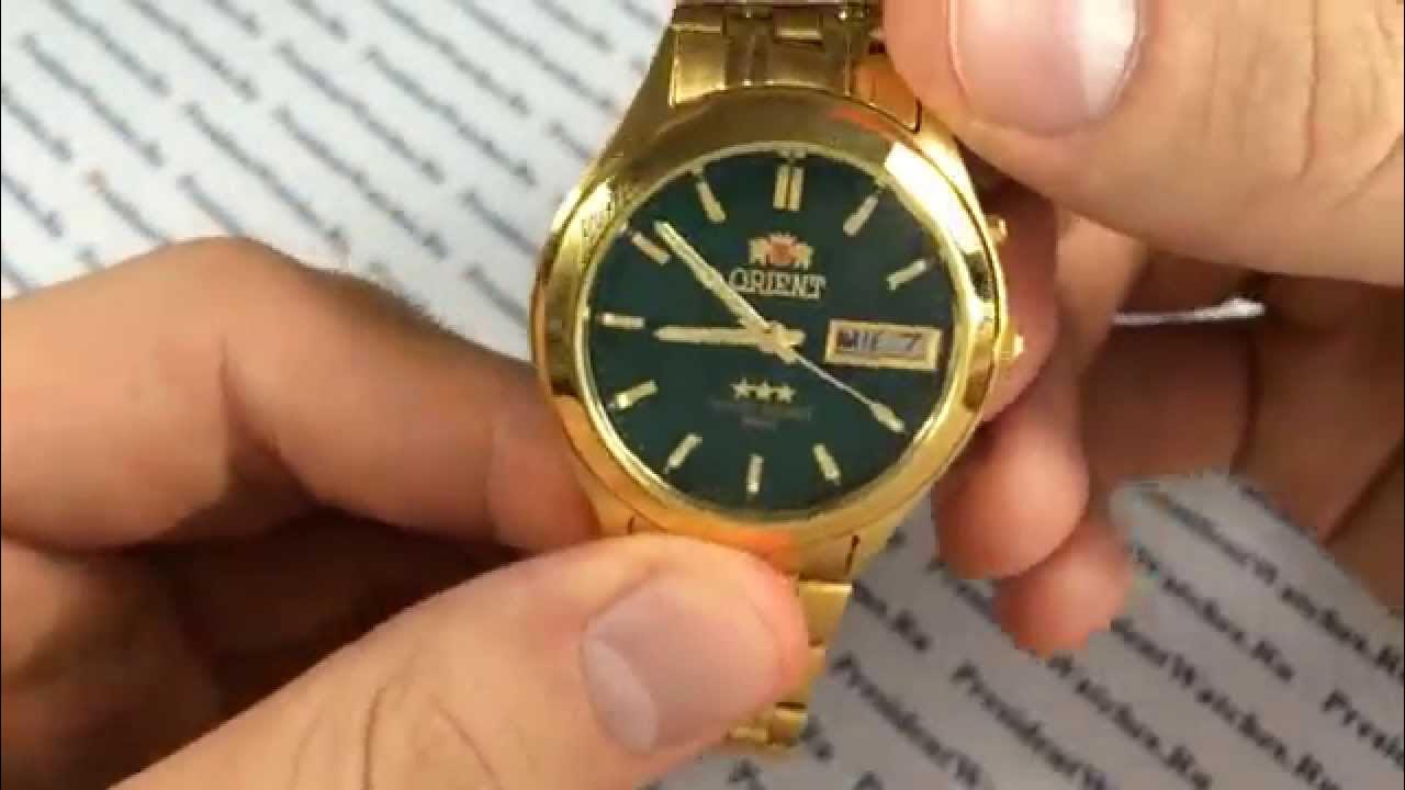Часы ориент как снять крышку