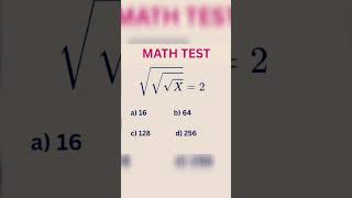 Maths Test Here Just Watch and Solve This #mathsproblems #maths #mathematicschallenge #mathsday