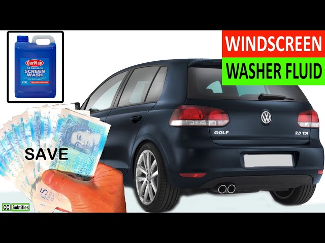 How to Refill Your Windshield Wiper Fluid