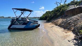 Seadoo Switch throwing wake on the Florida ICW