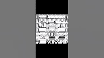 Burger Time (Game Boy) GAME OVER #retrogaming #videogames #gaming