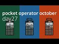 pocket operator october / day27