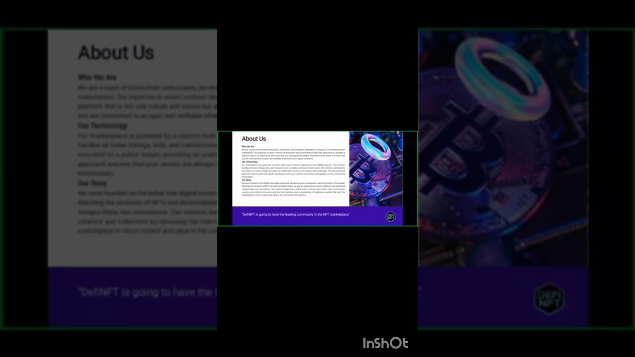 Defi nft business plan in Tamil 