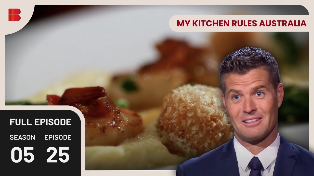 Baked Snapper with Zucchini Salad Twist | My Kitchen Rules Australia | Cooking Show