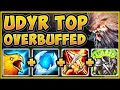 WTF! RIOT 100% BROKE BIRD STANCE WITH THESE BUFFS! UDYR SEASON 10 TOP GAMEPLAY! - League of Legends
