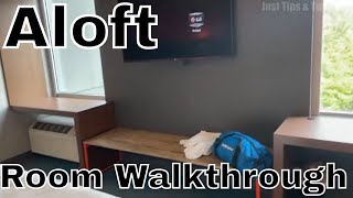 Aloft Alpharetta King Room Walkthrough - Aloft Hotel Room Tour