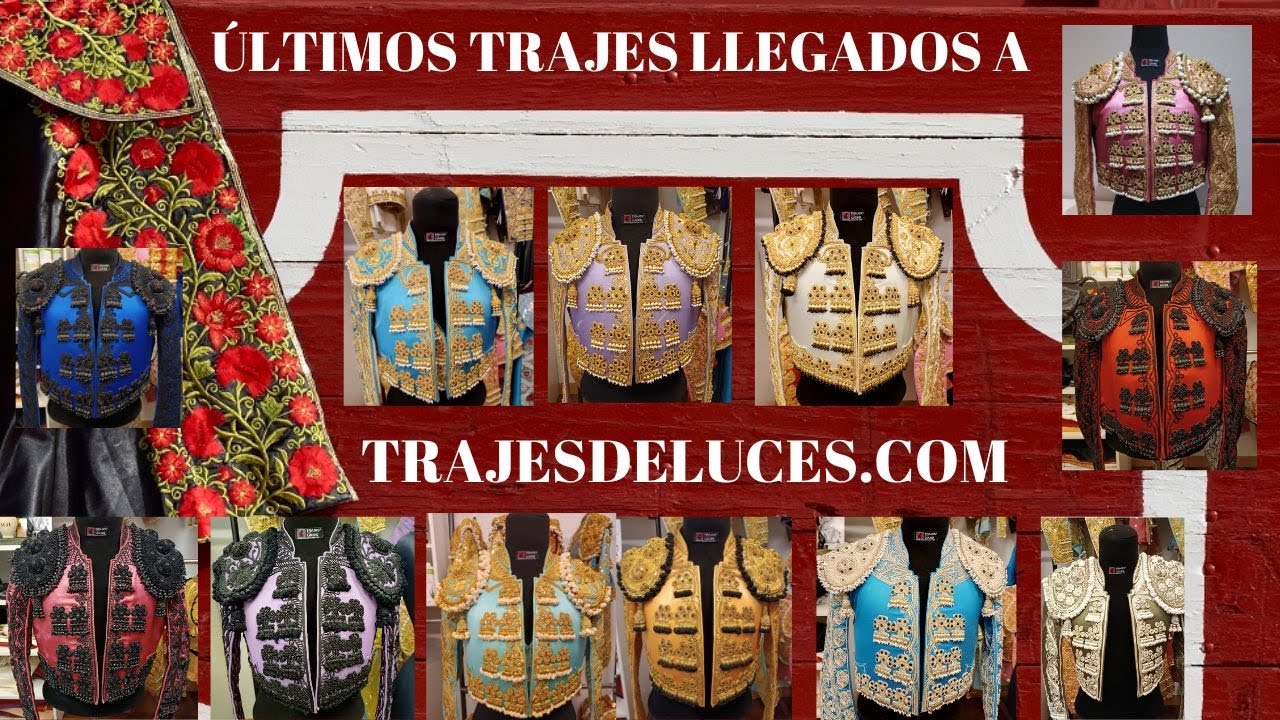 TRAJES DE LUCES | PARA VENDER | NOVEDADES✅#modataurina #trajedeluces #trajedetorero #capotedetorero