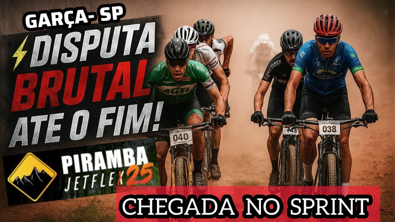 PROVA DE MTB | PIRAMBA JETFLEX | ATAQUE E SPRINT | PRÓ -  VALENDO GRANA 💰 