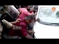 പിണറായി വിജയൻ്റെ വീടിന് മുന്നിൽ വൻ സംഘർഷം; ഇഡി വാഹനം അടിച്ച് തകർത്ത് സിപിഐഎം പ്രവർത്തകർ