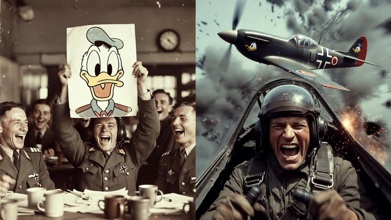 Niemieccy piloci śmiali się z „Kaczora Donalda” — aż Jan Zumbach zmazał im uśmiechy z twarzy