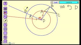 Rotation Example with Constructions Tool