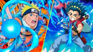 24 Similitudes entre Naruto y Beyblade Burst