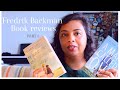 Fredrik Backman | A Man called Ove | My Grandmother sends her Regards and Apologises | Book reviews