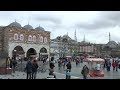 Istanbul. Eminönü, Galata Bridge and a view of the Bosphorus.