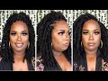 Crochet Butterfly Locs Install | HONEST REVIEW-You Need To Watch This! |  Janet Collection Nalatress