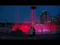 A Cloudy Night Walk at Ttukseom Hangang Park | Seoul Walker 4K HDR