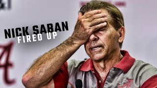 Nick Saban gets fired up about Alabama coaching staff size complaints