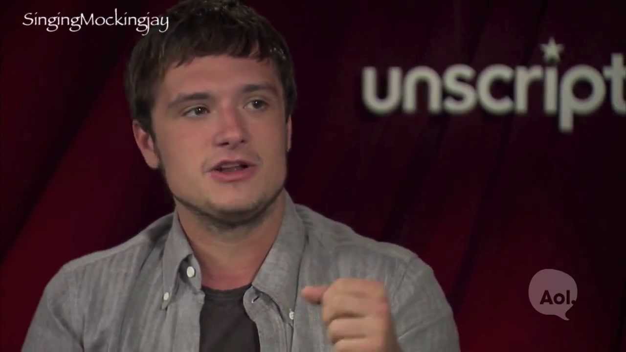 Funny moments part 3 with Jennifer Lawrence & Josh Hutcherson - YouTube