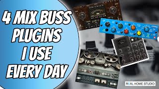 My 4 Essential Mix Bus Plugins