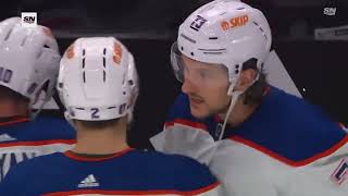 Stuart Skinner of the Edmonton Oilers shuts out Kings in Game 4-Last Five Minutes 28-04-2024