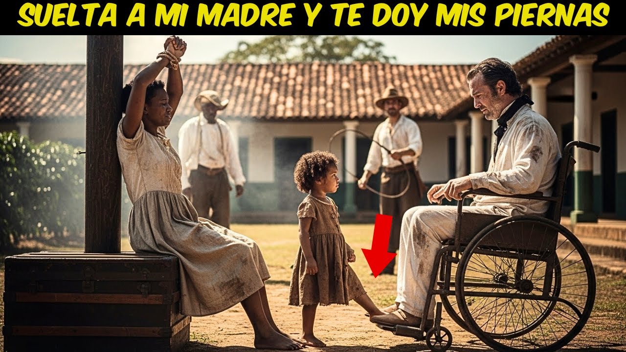 LA NIÑA ESCLAVA QUE SORPRENDIÓ A TODOS: 'TE DOY MIS PIERNAS SI LIBERAS A MI MADRE'